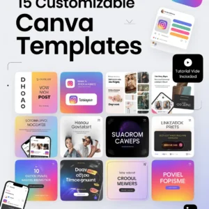 Canva Social Media Template Pack